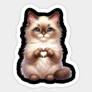 Balinese Cats Sticker